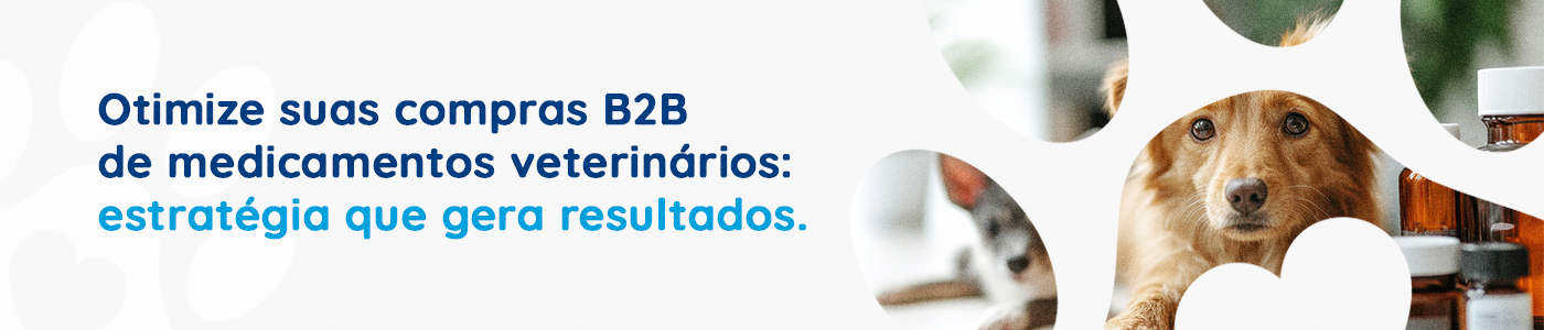 Banner da Cooper Nutri Pet promovendo a otimização de compras B2B de medicamentos veterinários com estratégias que geram resultados para o negócio.