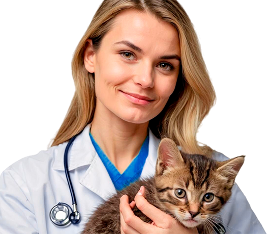 jovem-medica-veterinaria-segurando-um-gato-bonito-nos-bracos-no-fundo-da-clinica-veterinaria 1 1